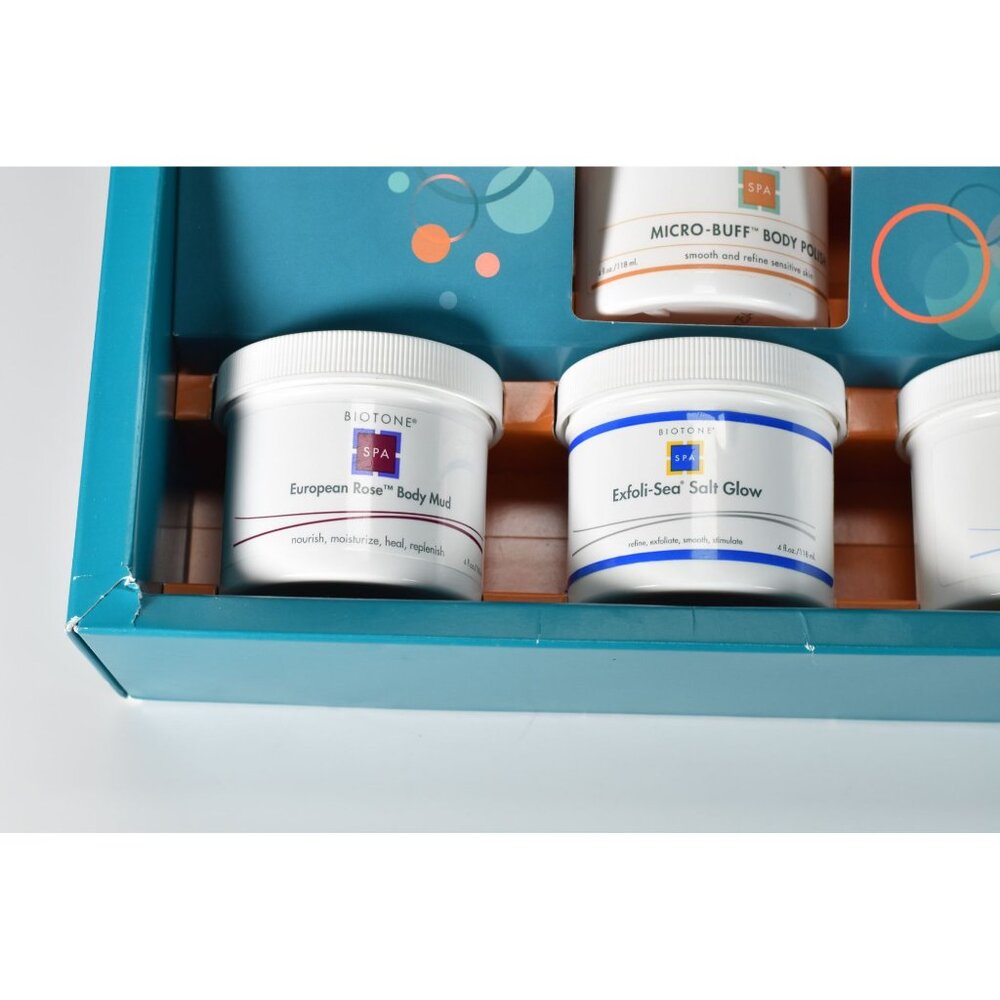 Biotone Spa Preview Collection 7 Professional Products Mud Polish Massage NEW - Picture 6 of 8
